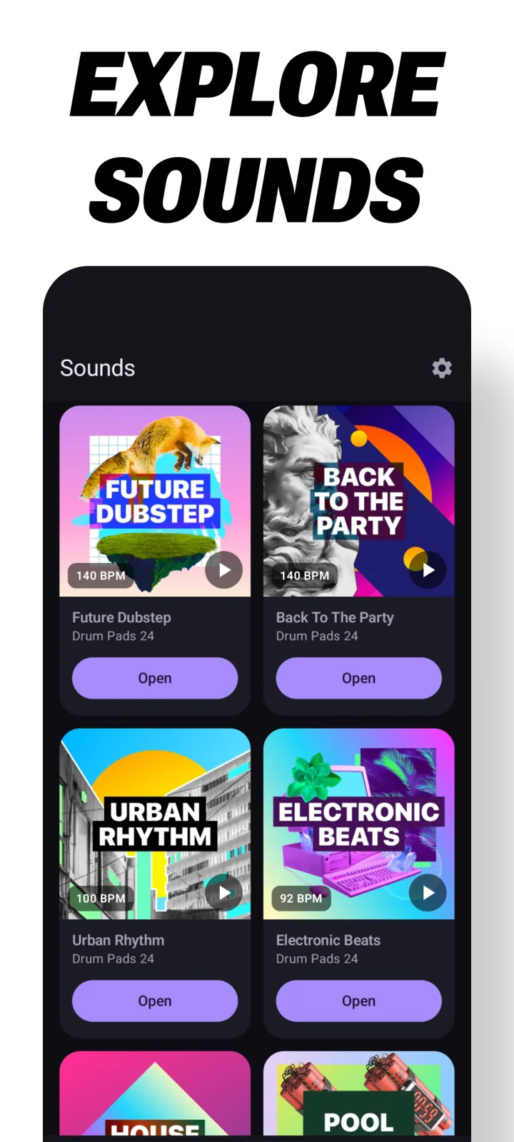 Browse the Android sound pack library