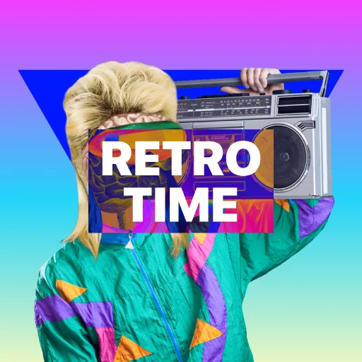 Retro Time sound pack cover