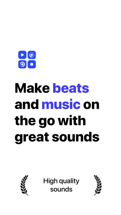 Make beats and music on the go